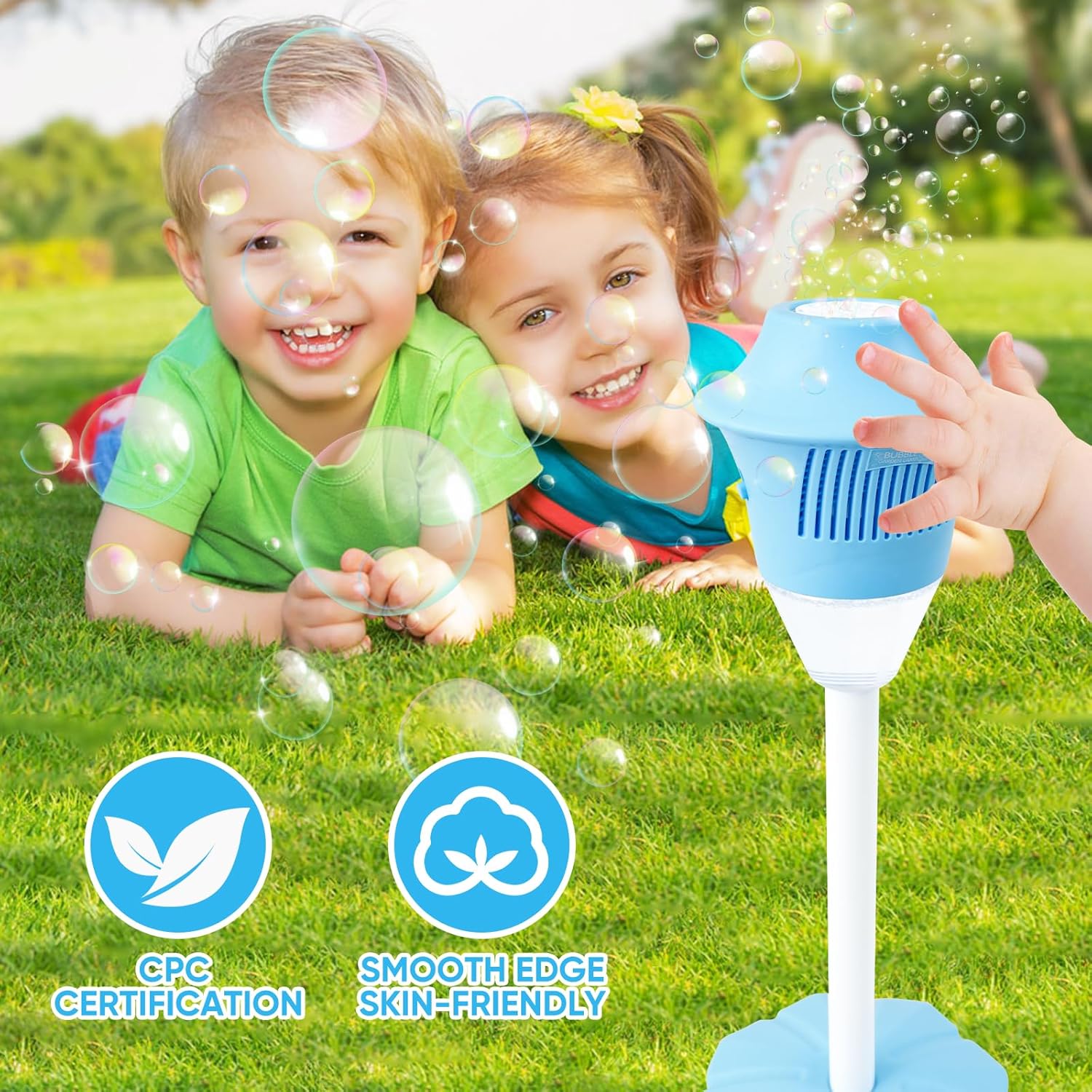 BubbleStorm™ – Machine à bulles portable pour le plaisir et la joie des enfants [50% de réduction]