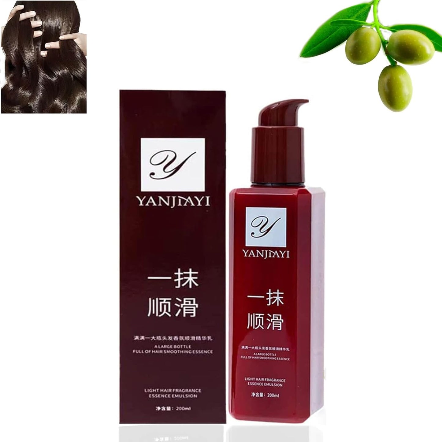 Sérum Capillaire Sans Rinçage pour Cheveux Fins et Manquant de Volume