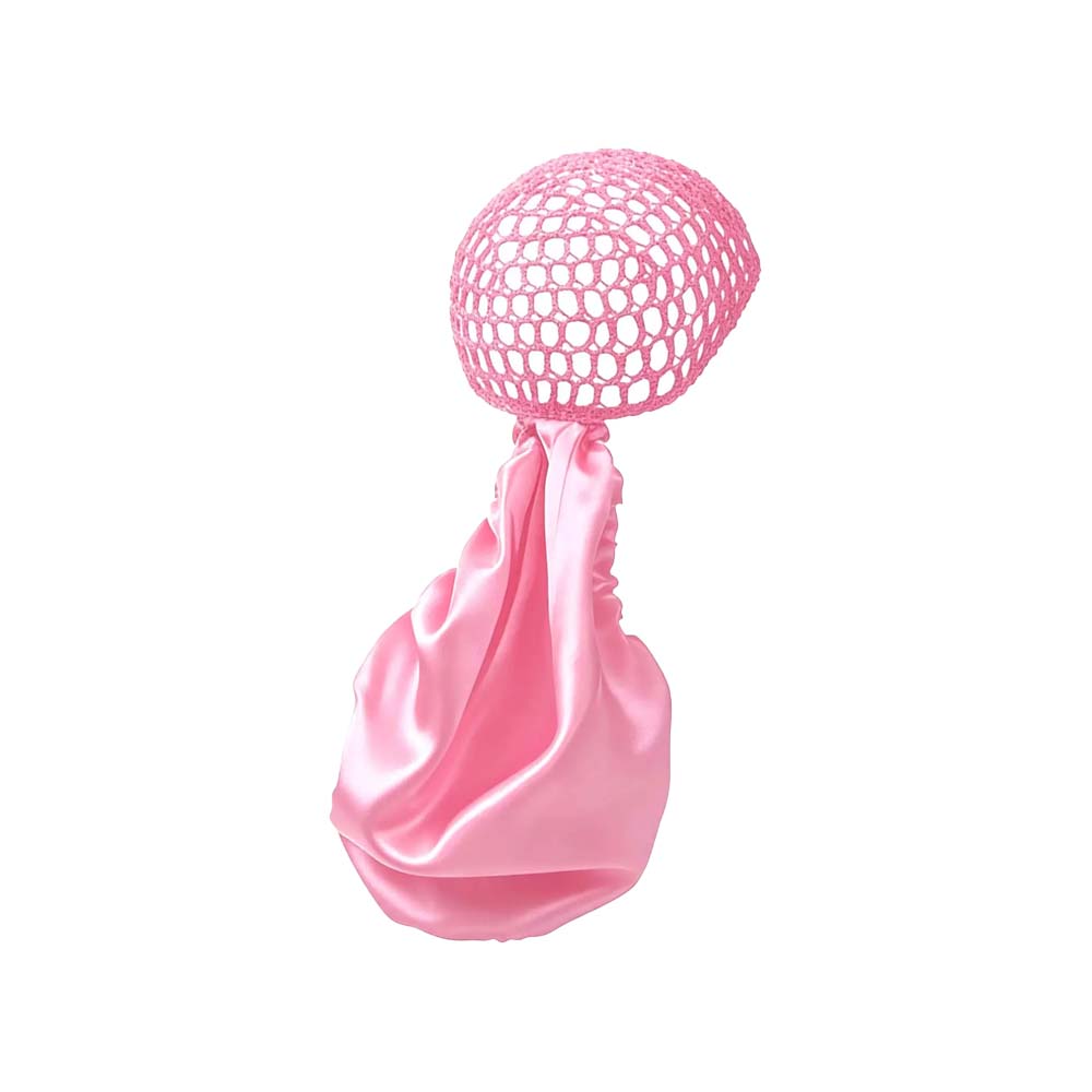 Bonnet de Nuit en Mesh Respirant pour Cheveux Lisses Sans Frisottis