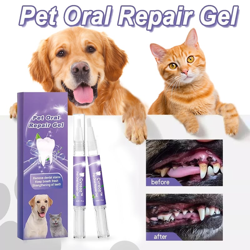 Gel Dentaire Naturel pour Chien – Soin des Dents et Haleine Fraîche