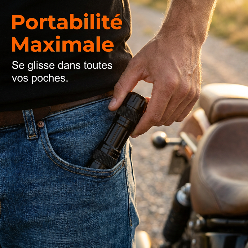 Kit de Réparation de Pneu Crevaison – Outil Compact avec Mèches et Poignée