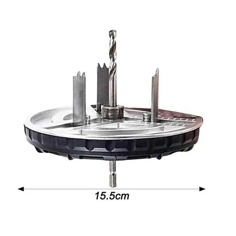 DrillBlade™ – Scie Cloche de Précision avec Lame Triple en Nylon & Alliage Zinc-Alu [50 % de Réduction]
