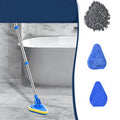 Brosse de Nettoyage 3-en-1 Télescopique pour Joints et Carrelage