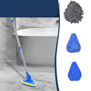 Brosse de Nettoyage 3-en-1 Télescopique pour Joints et Carrelage