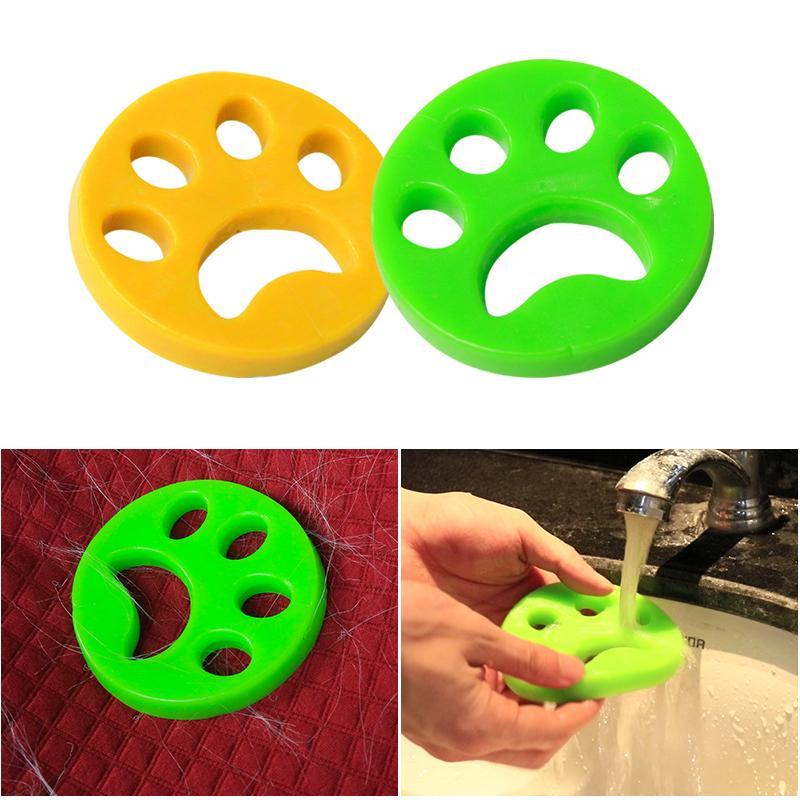 Attrape-poils en silicone pour machine à laver et sèche-linge – Lot de 4