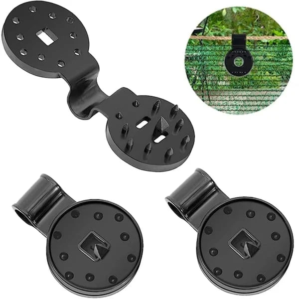 Pinces de Fixation pour Voile d'Ombrage et Filet de Jardin – Lot de 40