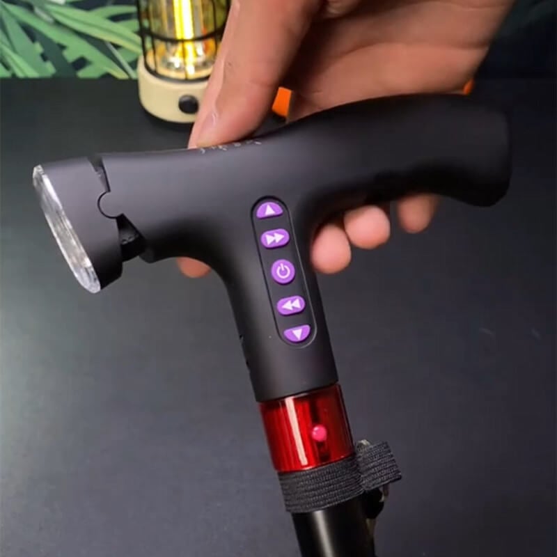 SmartCane™ – Canne intelligente avec alarme d’urgence automatique [50 % de réduction]