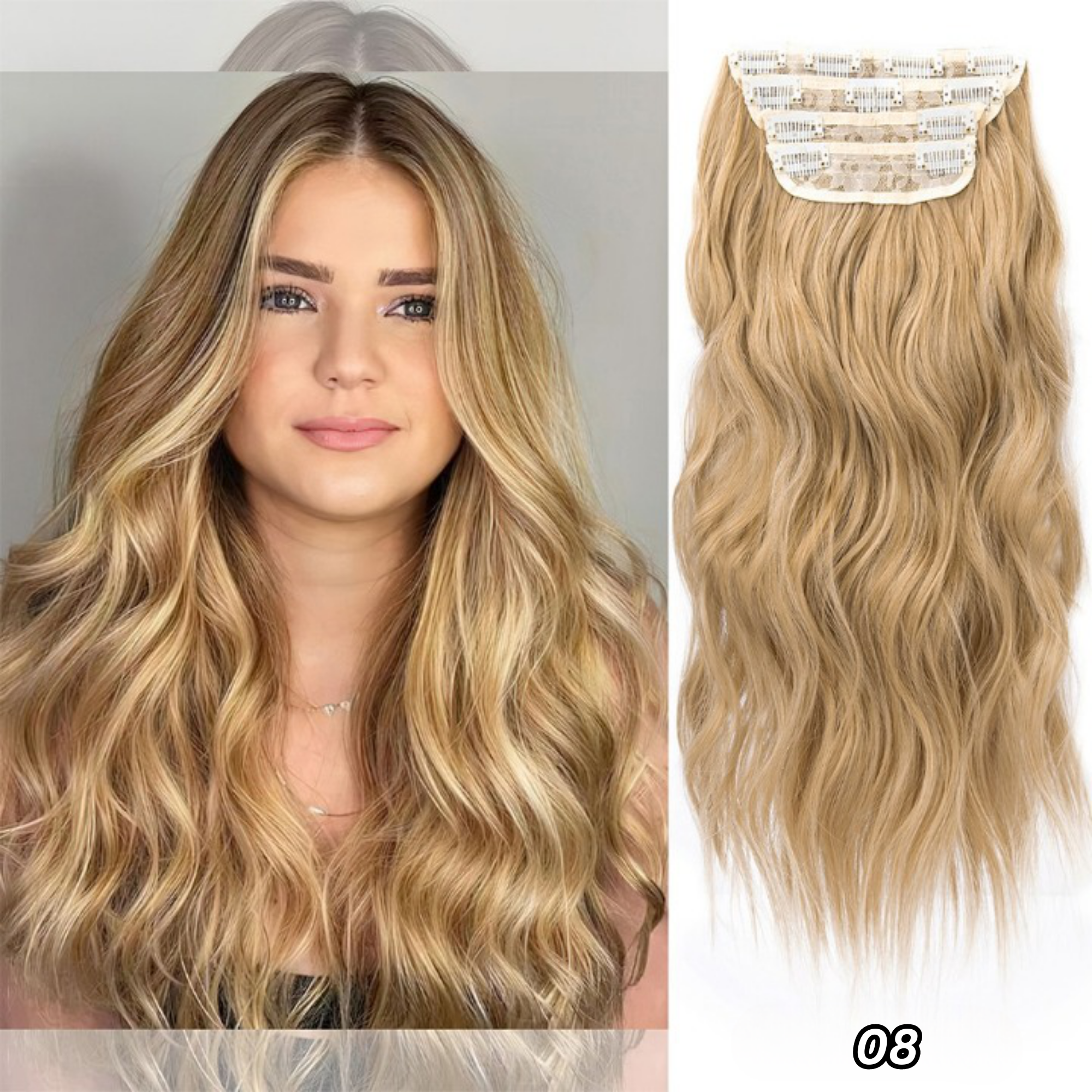 Extensions à Clip pour Cheveux – Volume et Longueur Naturels