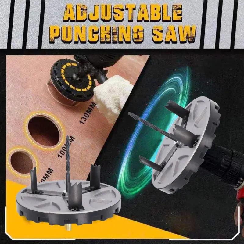 DrillBlade™ – Scie Cloche de Précision avec Lame Triple en Nylon & Alliage Zinc-Alu [50 % de Réduction]