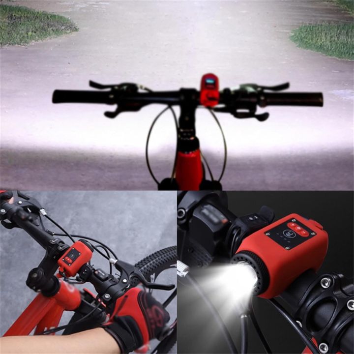 LuminoHorn™ – Sonnette de vélo avec lumière – forte, étanche et rechargeable par USB [50 % de réduction]
