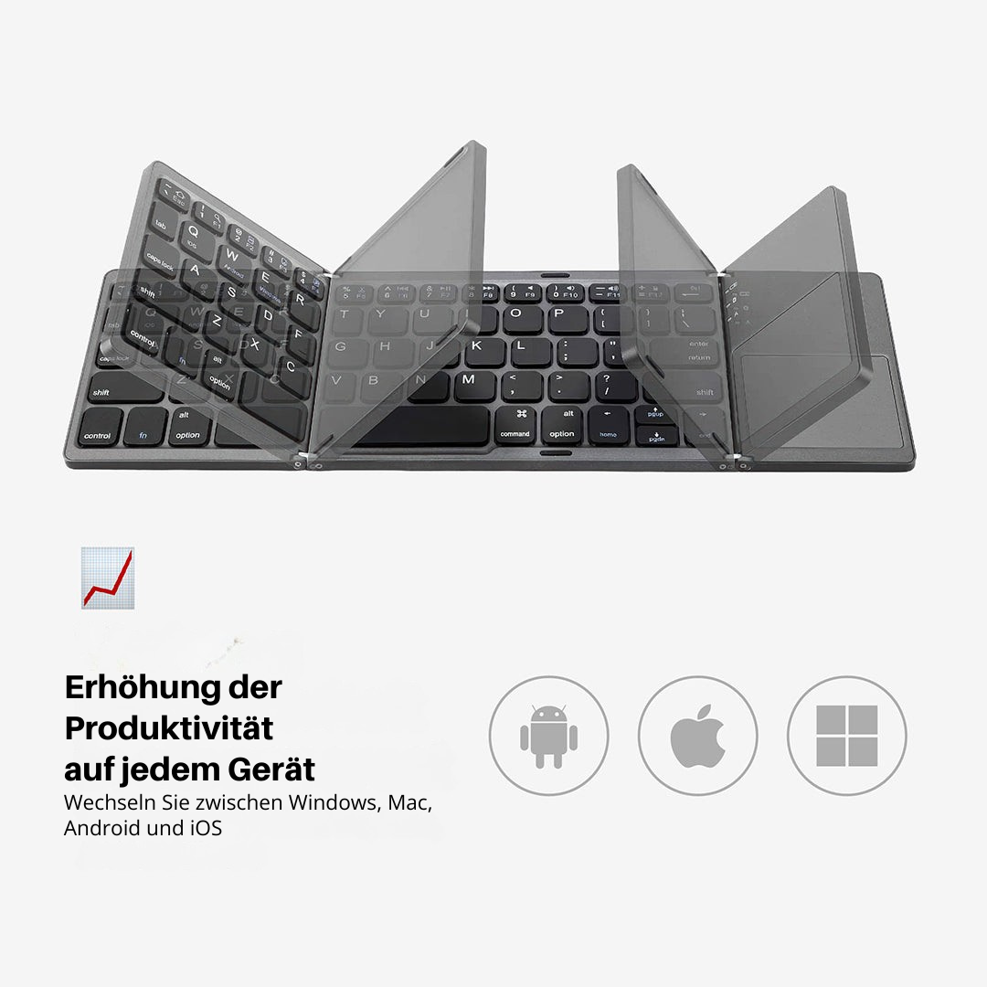 FlexBoard™ – Mini clavier Bluetooth pour une saisie flexible et confortable [50 % de réduction]