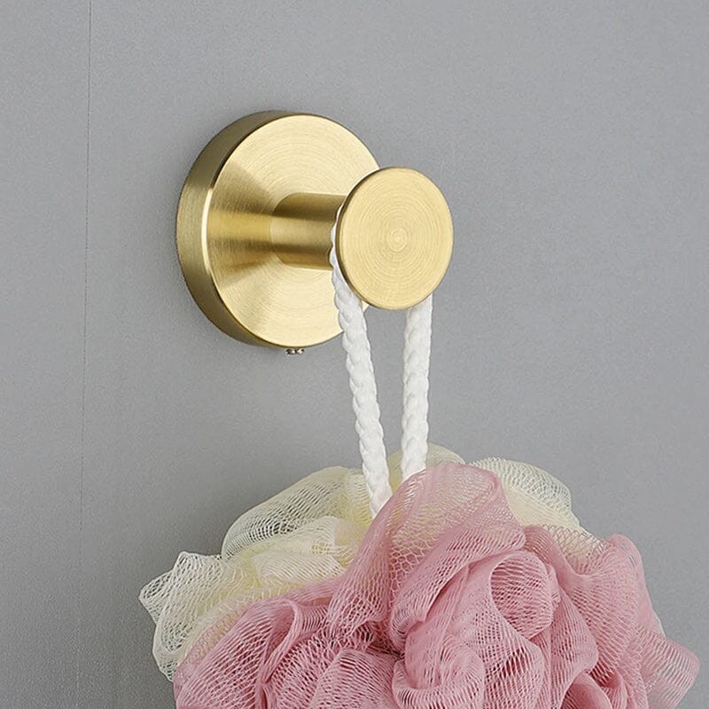 Crochets muraux en acier inoxydable modernes – Autocollants pour salle de bain, cuisine et couloir