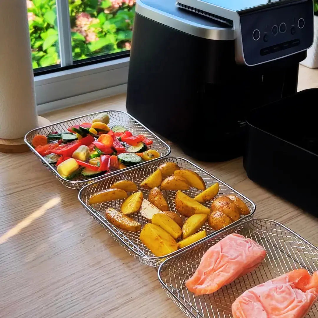 FryLayers™ – Plus d’espace de cuisson, moins d’attente [50 % de réduction]