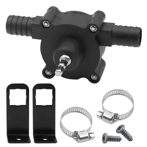Pompe de Transfert Auto-Amorçante pour Perceuse – Compacte et Polyvalente