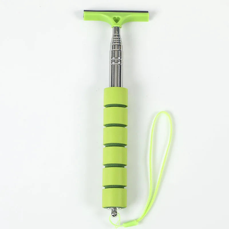 Essuie-glace télescopique 2-en-1 pour rétroviseur et vitres de voiture