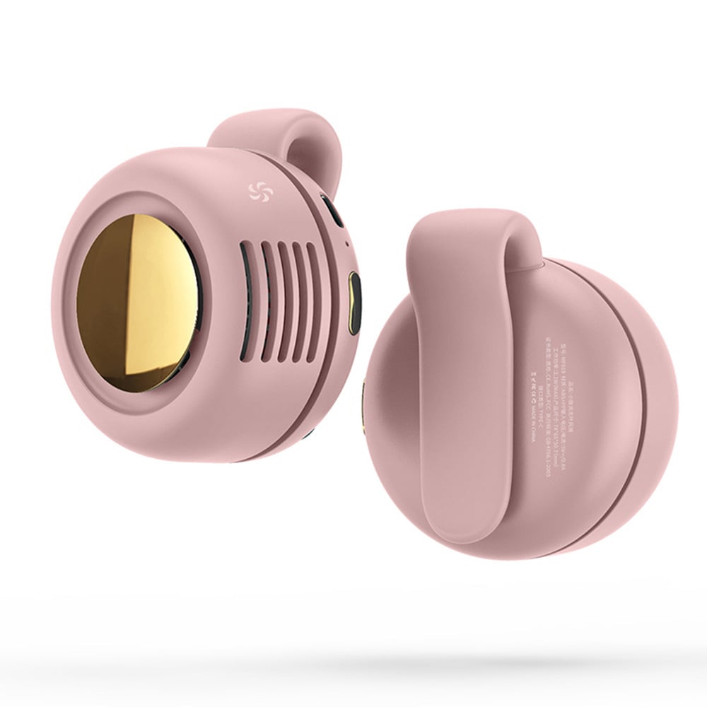 Mini Ventilateur Clip Sans Pales à Porter Sous les Vêtements – 23h d'Autonomie