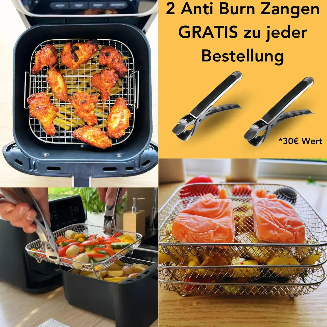 FryLayers™ – Plus d’espace de cuisson, moins d’attente [50 % de réduction]