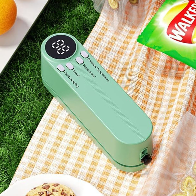 Appareil de Mise sous Vide Sans Fil Rechargeable pour Aliments