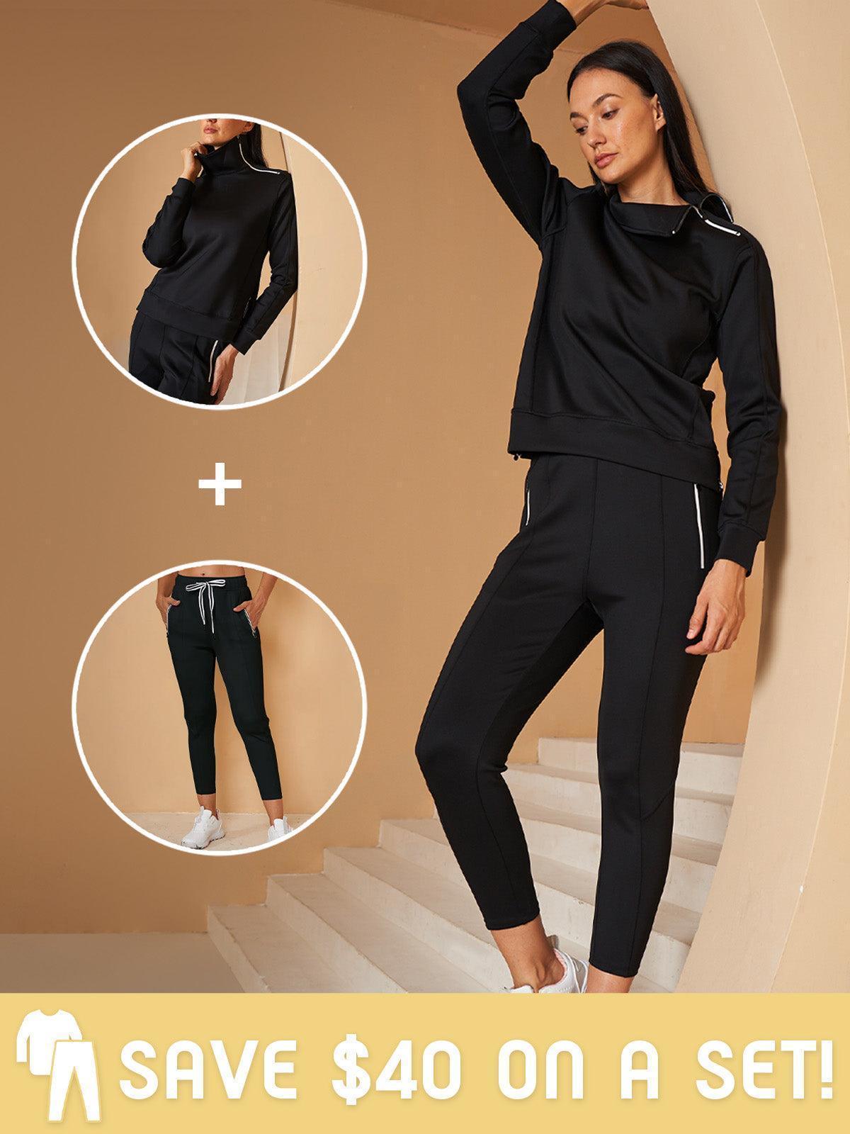 Marian™ – Pantalon capri de jogging à cordon [50 % de réduction]