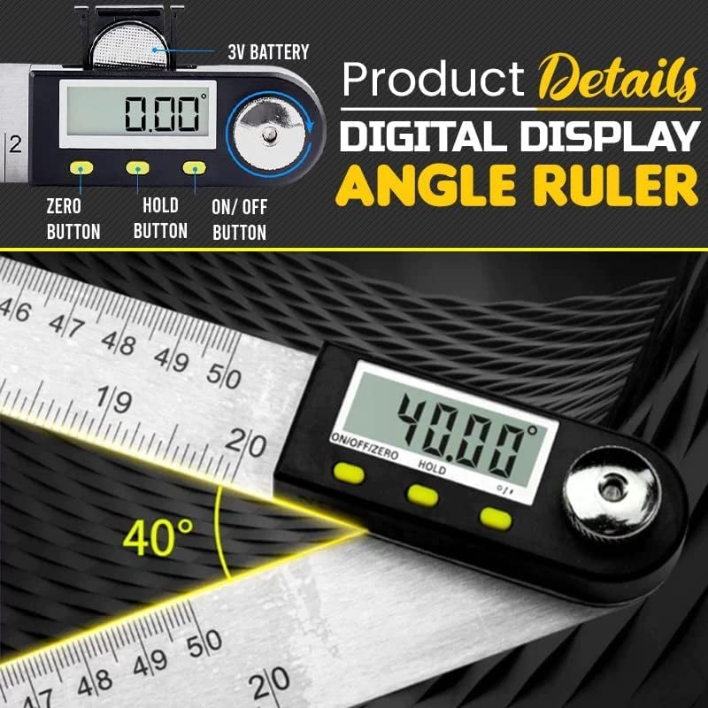 DigiAngle™ – Mesurez les Angles et Longueurs avec Précision [50% de Réduction]