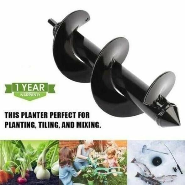 SpiralDrill™ – Foret hélicoïdal haute résistance pour plantations profondes [50 % de réduction]