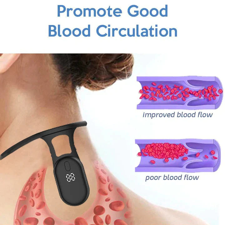 NeckSoothe™ – Appareil portable pour soulager la congestion lymphatique [50 % de réduction]