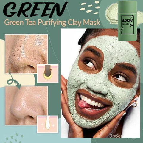 Stick Masque au Thé Vert Nettoyant en Profondeur pour Pores Purs