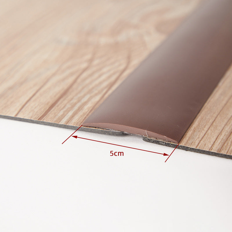 Profilé de transition de sol auto-adhésif en PVC souple sans perçage