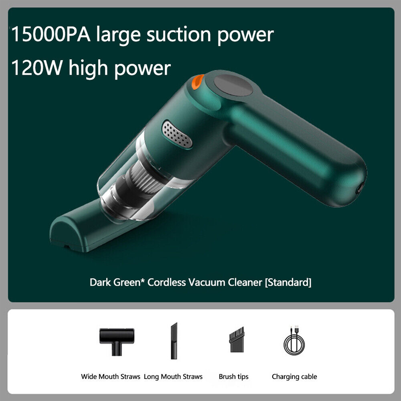 Aspirateur à main sans fil léger 10000 Pa avec filtre HEPA lavable