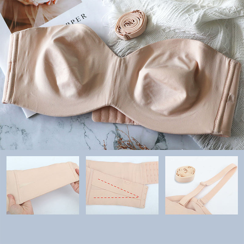 SecureCurve™ – Le Soutien-Gorge Sans Bretelles qui S’adapte Parfaitement et Ne Glisse Pas [1 + 1 Gratuit]
