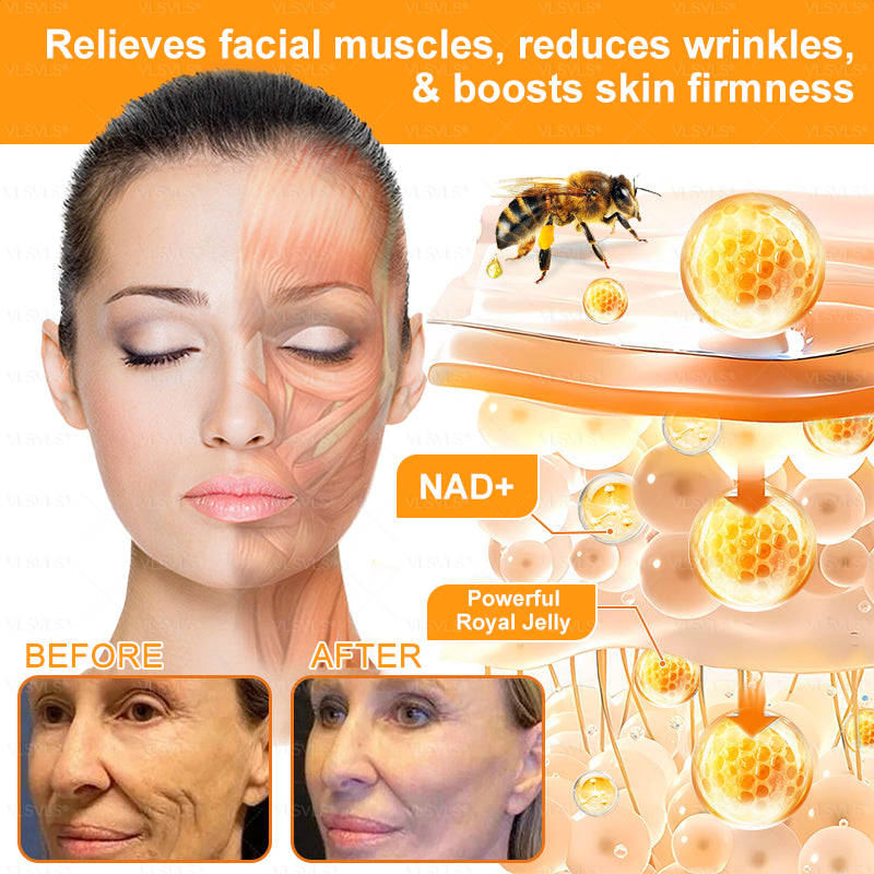 AgeGlow™ – Crème raffermissante anti-âge aux peptides de venin d’abeille [1 + 1 Gratuit]