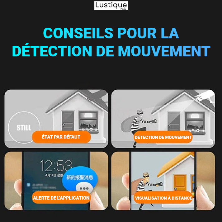 NanoVision™ – Mini caméra espion 4K HD 360° [50 % de réduction]