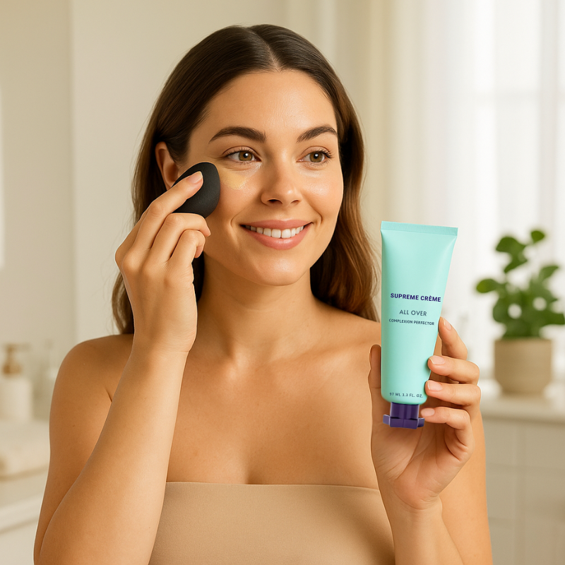 Correcteur de Teint Hydratant Anti-Cernes à Couvrance Naturelle