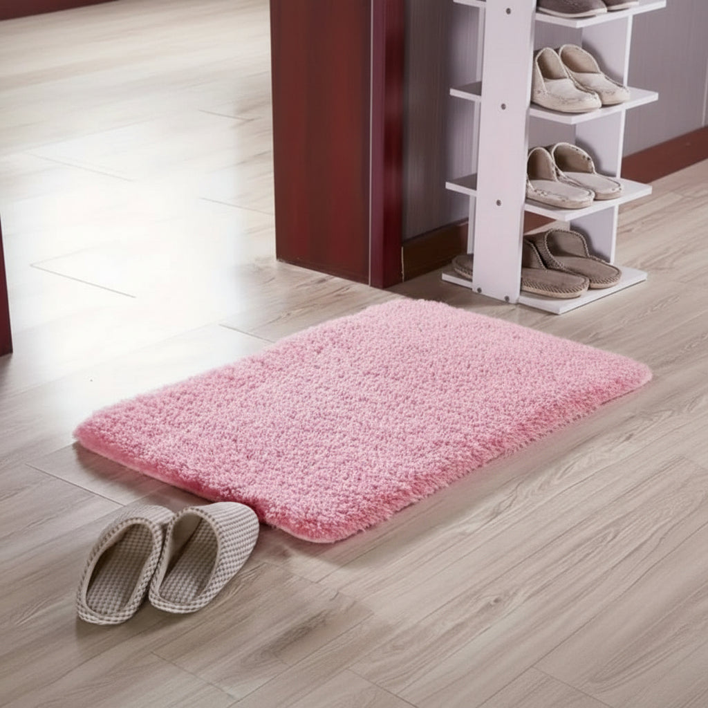 Tapis de bain doux antidérapant, épaissi et hautement absorbant