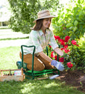 Siège agenouilloir de jardin pliable avec rembourrage ergonomique