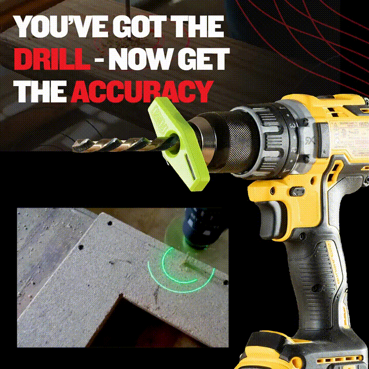 Guide de Perçage Laser pour Trous Droits et Précis