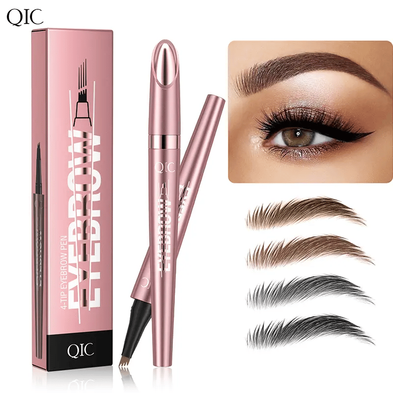 Crayon à Sourcils Micro-Fourche 4 Pointes – Waterproof 24h