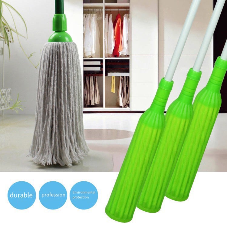 Balai Serpillière Auto-Essorant Microfibre 2-en-1 Rotatif 360°