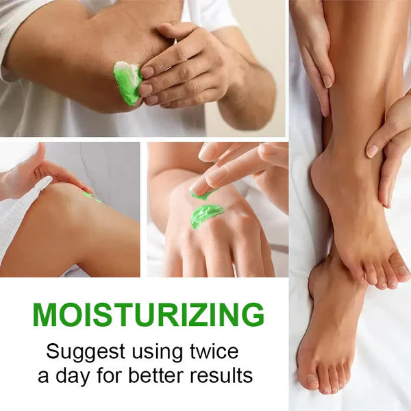 Crème Rafraîchissante pour les Pieds à la Menthe Poivrée et Aloe Vera