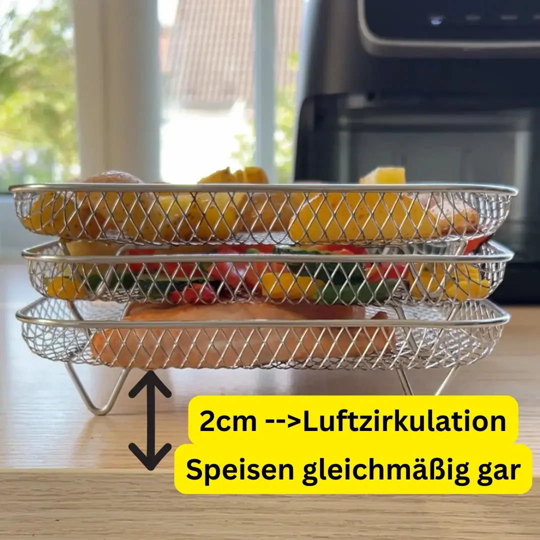 FryLayers™ – Plus d’espace de cuisson, moins d’attente [50 % de réduction]