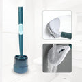 Brosse WC avec Distributeur de Produit Nettoyant Intégré et Support Ventilé
