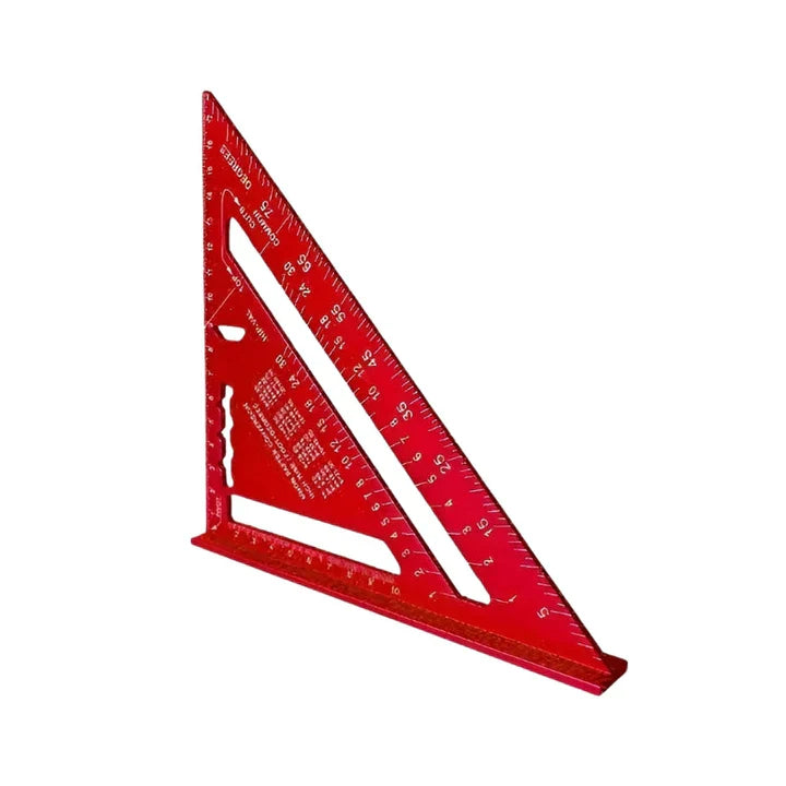 Rapporteur d'angle multifonction en alliage d'aluminium pour menuiserie
