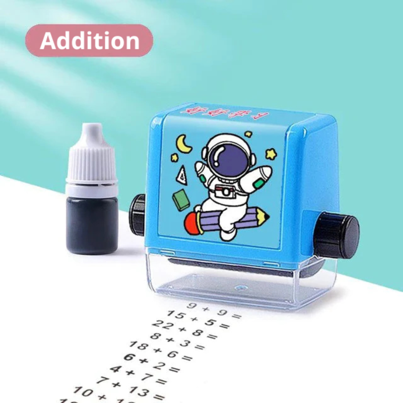 MathStamp™ – Tampon éducatif pour un apprentissage des maths simple et amusant [50 % de réduction]