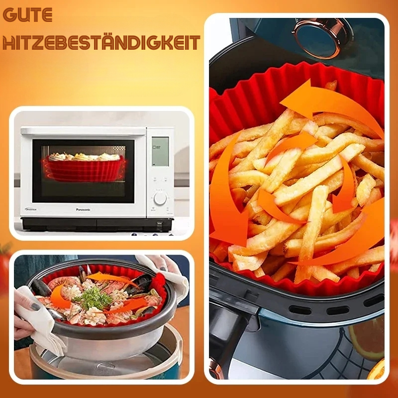 Plateau en Silicone pour Friteuse à Air Chaud – Antiadhésif et Réutilisable