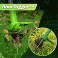 Désherbeur à Racines Debout – Outil de Jardinage à 3 Dents en Aluminium