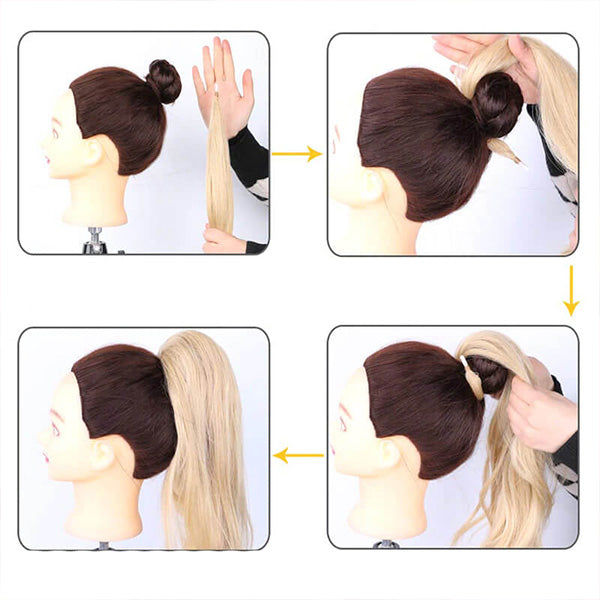 Extension Queue de Cheval Clip-in Volume et Longueur Instantanés