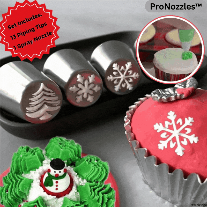 ProNozzles™ – Set de décoration précis pour des créations artistiques [50 % de réduction]