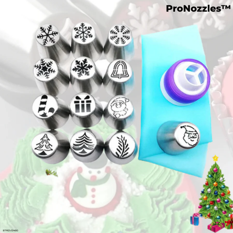 ProNozzles™ – Set de décoration précis pour des créations artistiques [50 % de réduction]