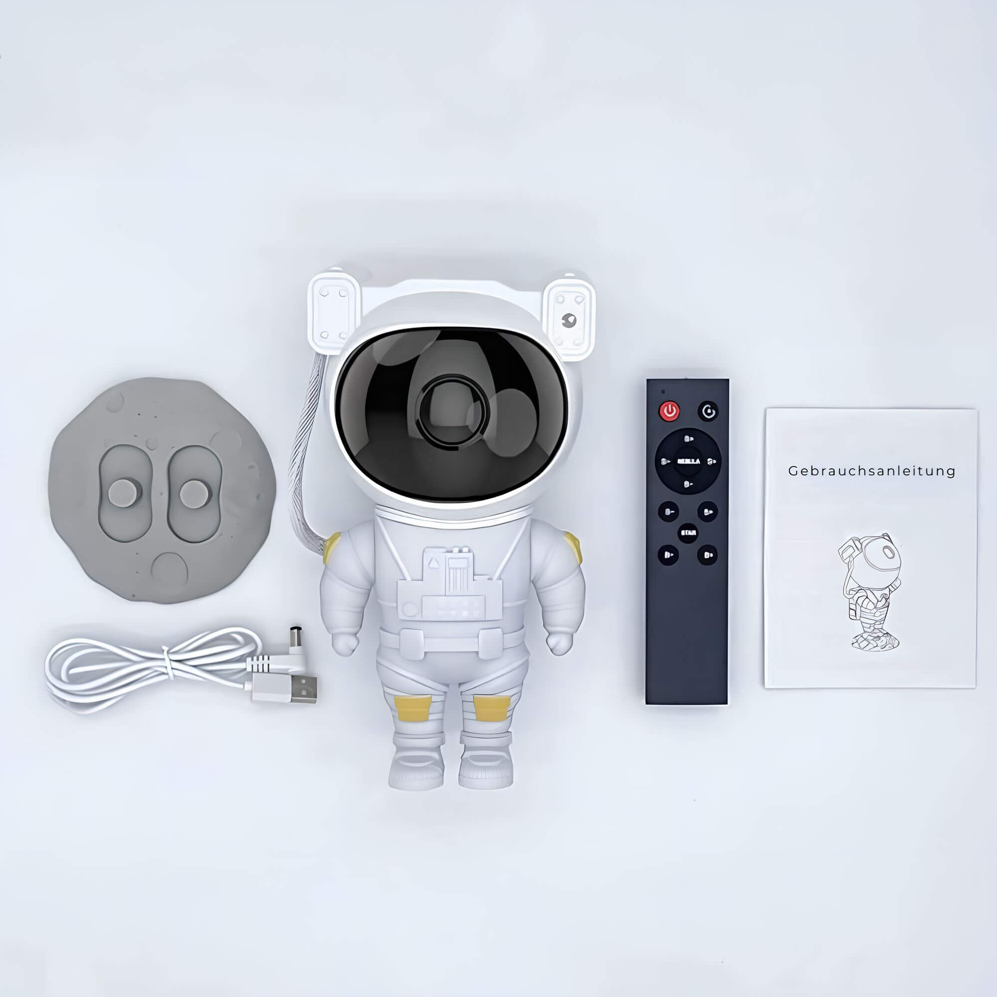 Projecteur LED Ciel Étoilé Astronaute pour Plafond et Murs