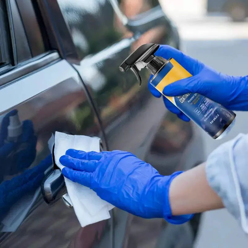 Spray Nano Céramique Voiture – Nettoyage Sans Eau et Protection Longue Durée